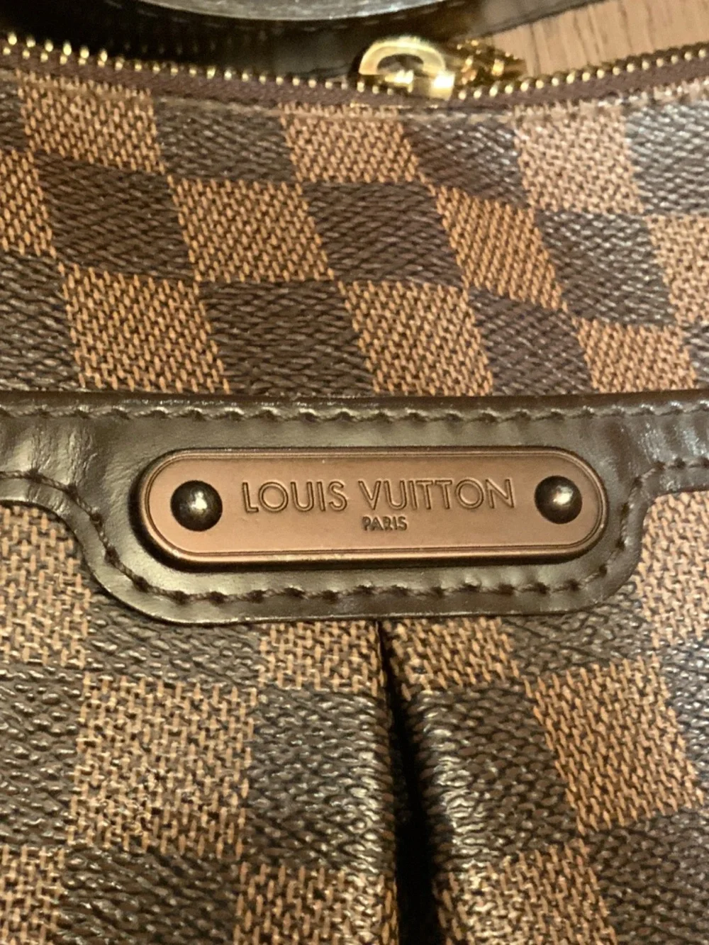 Louis Vuitton Bloomsbury PM Damier Ebene Crossbody Bag